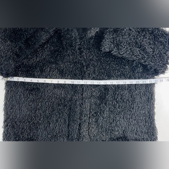 Mododoc Faux Fur Shag Sweater Jacket Cardigan - Picture 11 of 14